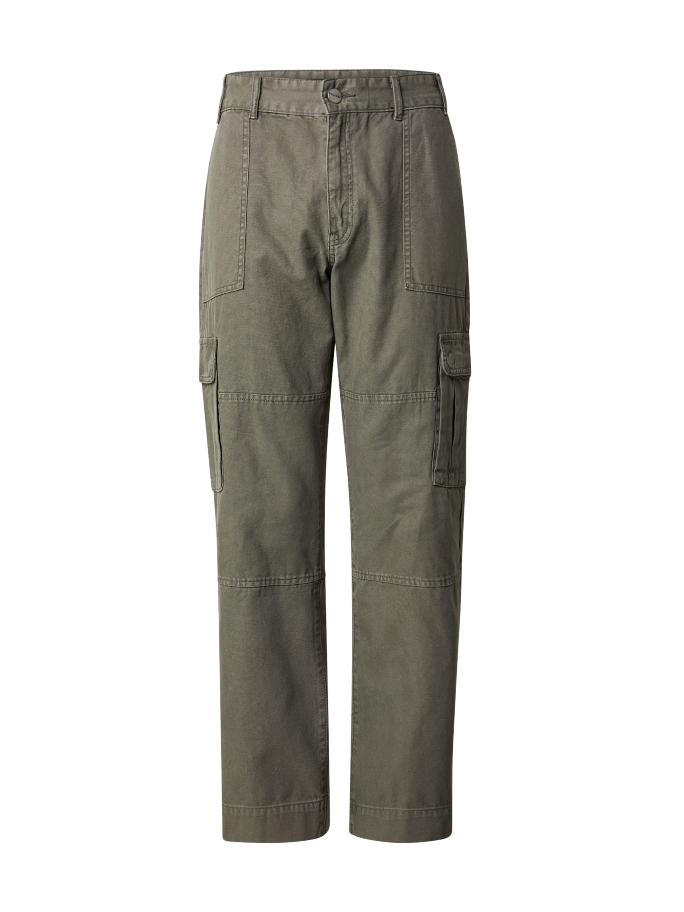 Pegador Regular Cargojeans 'Risley' in Grün: Vorderseite