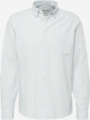 Casual Friday Button Up Shirt 'Anton' in Blue: front