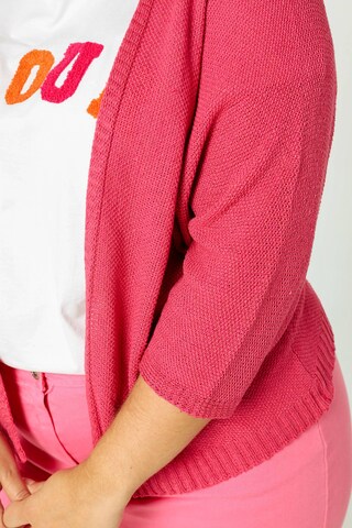 Paprika Strickjacke in Pink