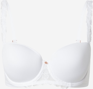 T-shirt Reggiseno 'Wild Azalea' di TRIUMPH in bianco: frontale