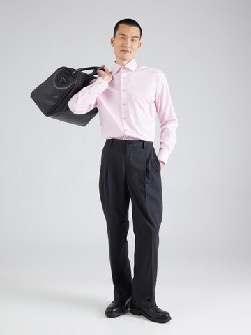 OLYMP Regular fit Business shirt in Pink