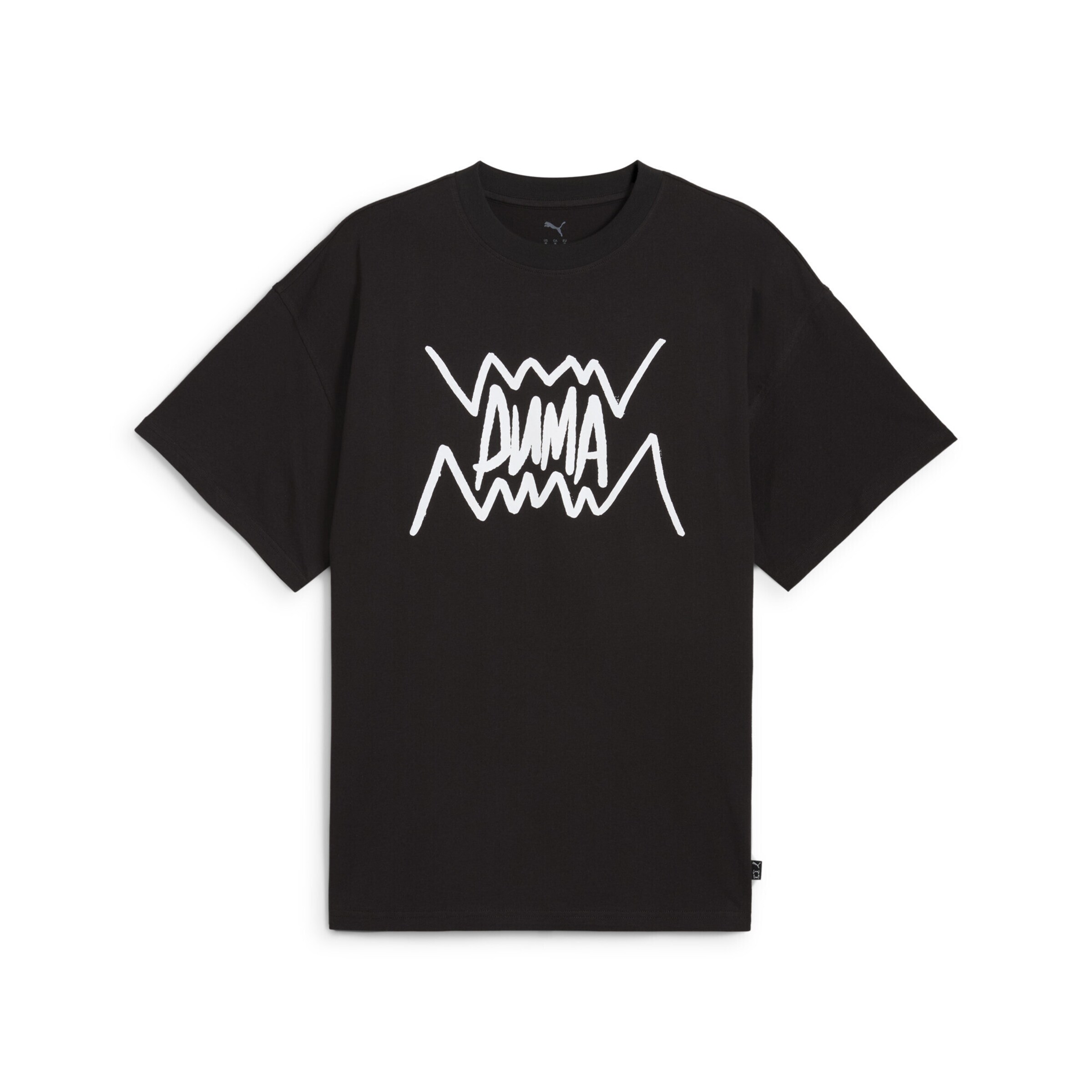 PUMA Performance shirt 'Jaws' in Black: front