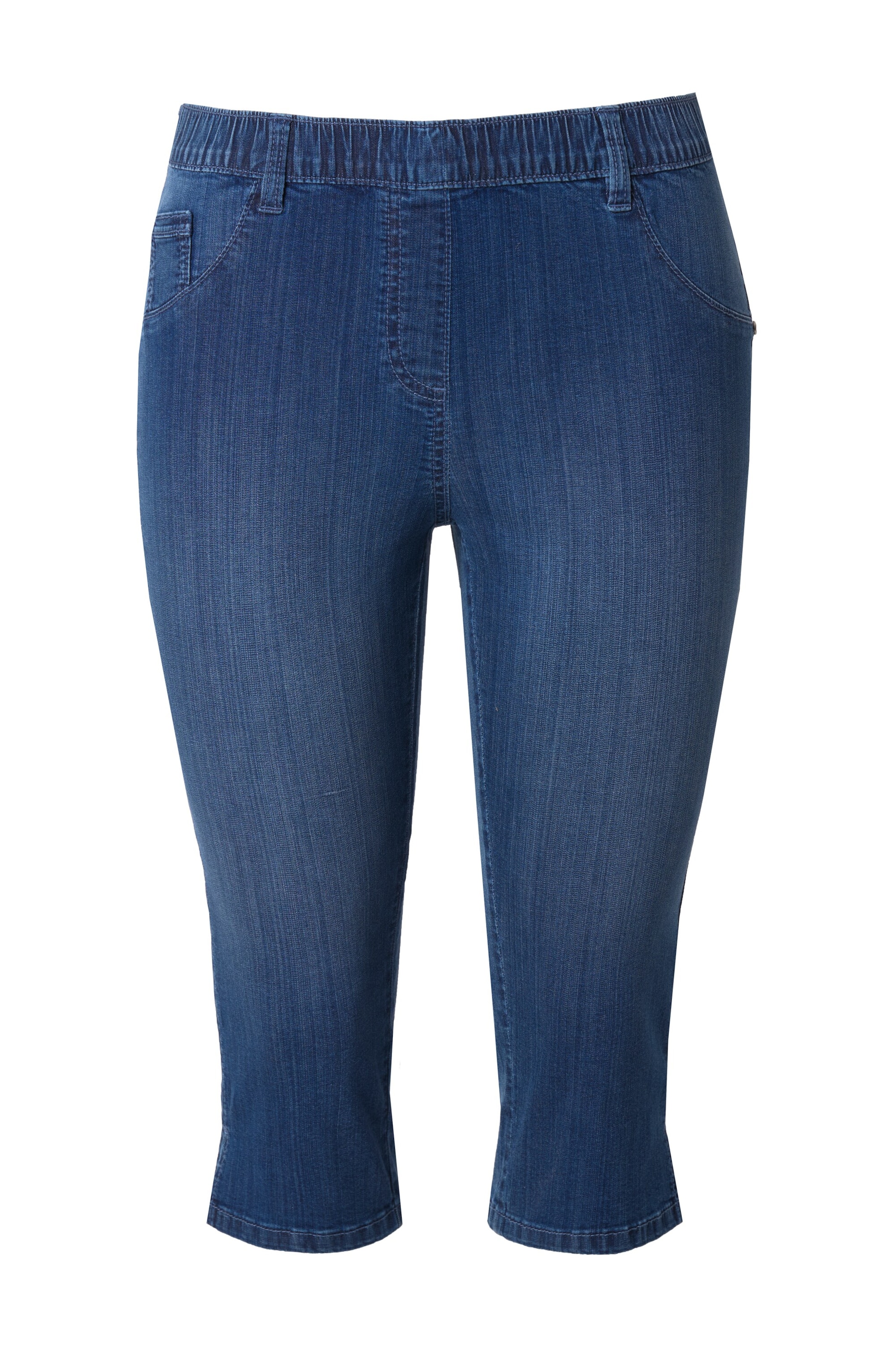 Slimfit Jeans di Ulla Popken in blu: frontale
