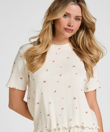 Hunkemöller Pajama shirt in White