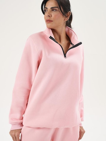 LOUIS LECLER Sweatshirt 'Sage' in Roze