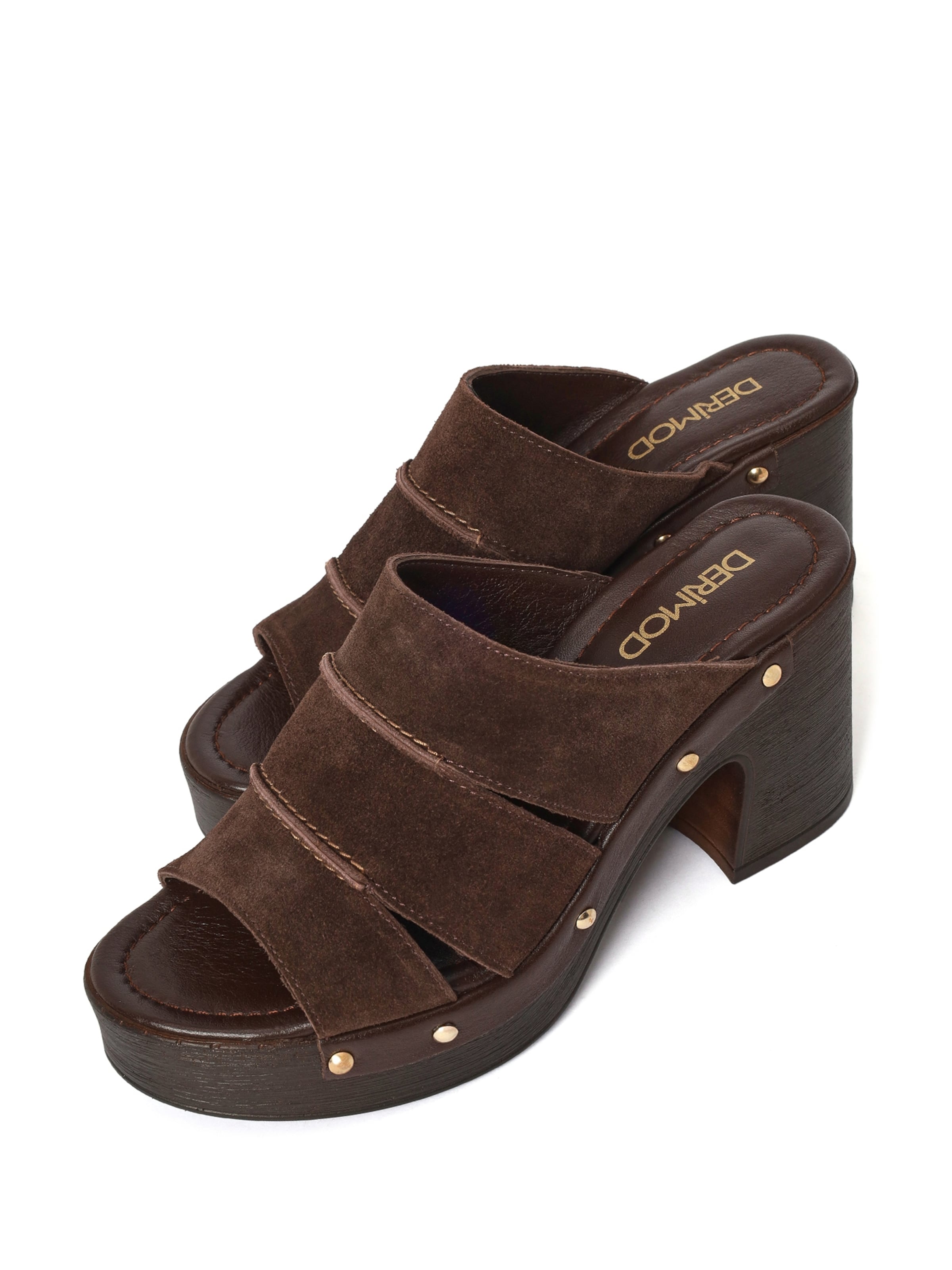 Mule Derimod en marron