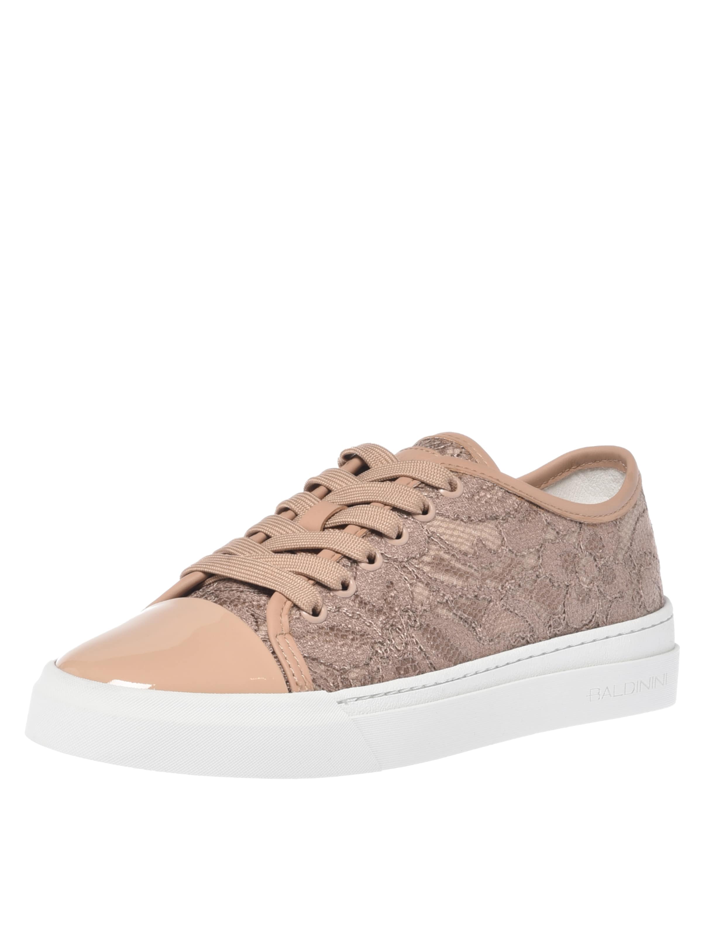 BALDININI Sneakers laag in Beige: voorkant