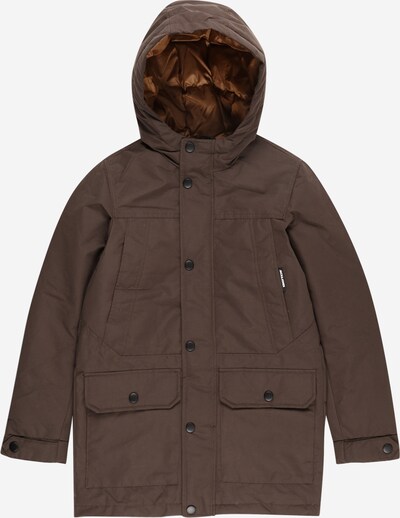 Jack & Jones Junior Overgangsjakke 'WINNER' i mørkebrun, Produktvisning