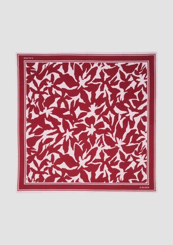 Foulard s.Oliver en rouge : devant