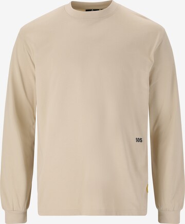 SOS Performance Shirt 'Mestia' in Beige: front