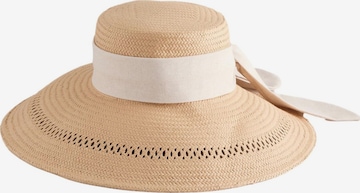 Chapeaux Next en beige : devant