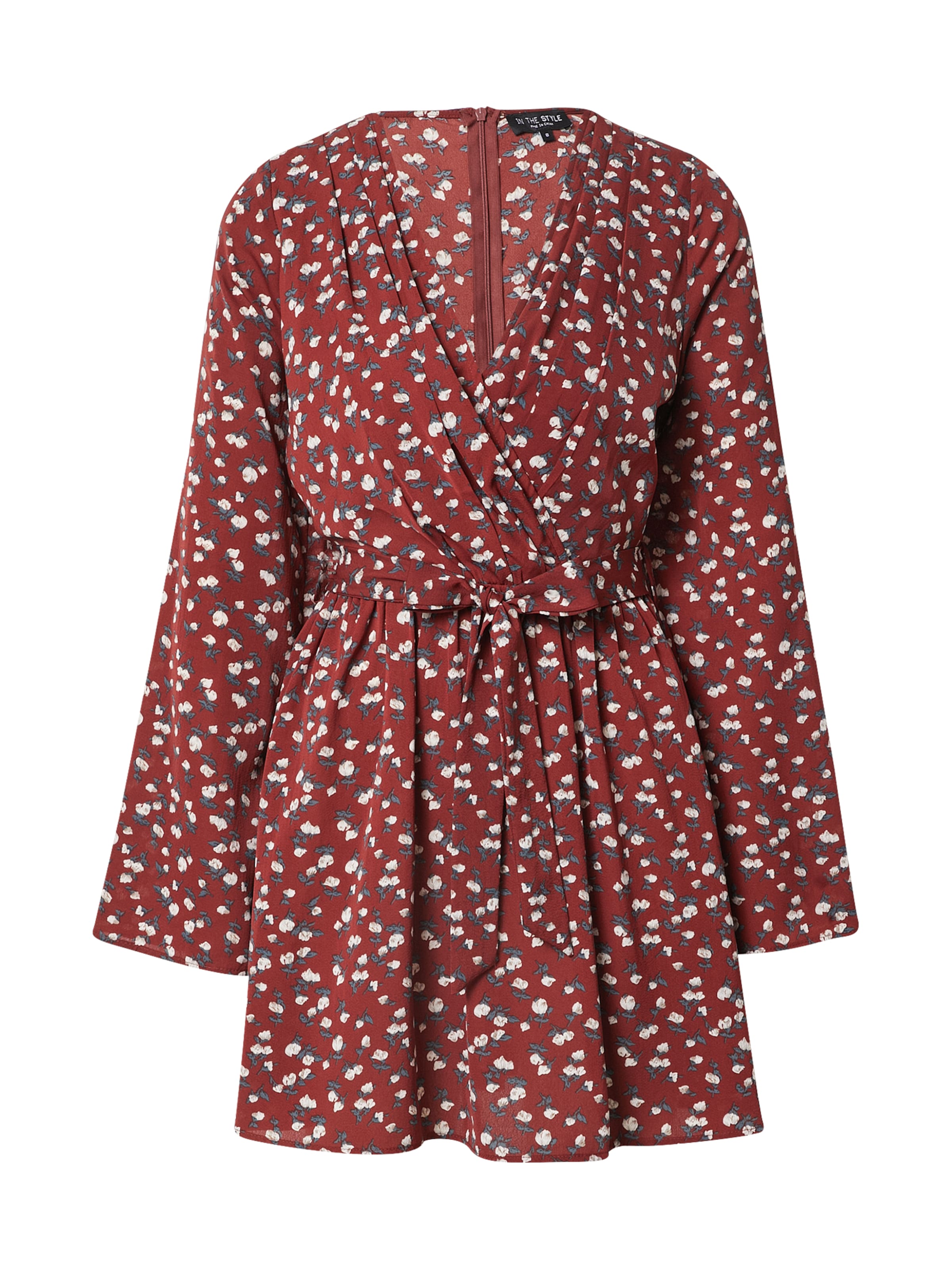 In The Style Sukienka 'BILLIE FAIERS' w kolorze brązowy: przód