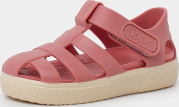 IGOR - Zapatos para playa y agua en rosa: frente