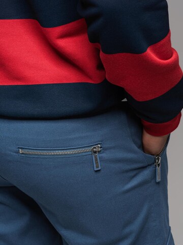 Ombre Regular Trousers in Blue