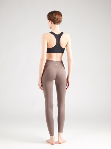 Athlecia Skinny Sports trousers 'Missori' in Brown