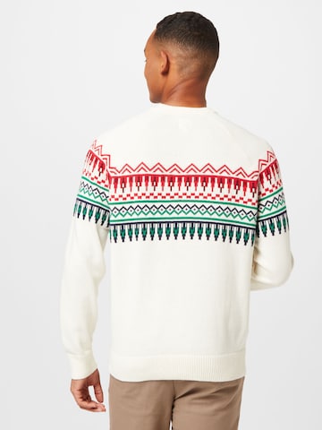 GAP Sweater 'FAIR ISLE' in White