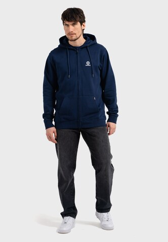 Oldskull Zip-Up Hoodie 'Basic Oldskull 25' in Blue