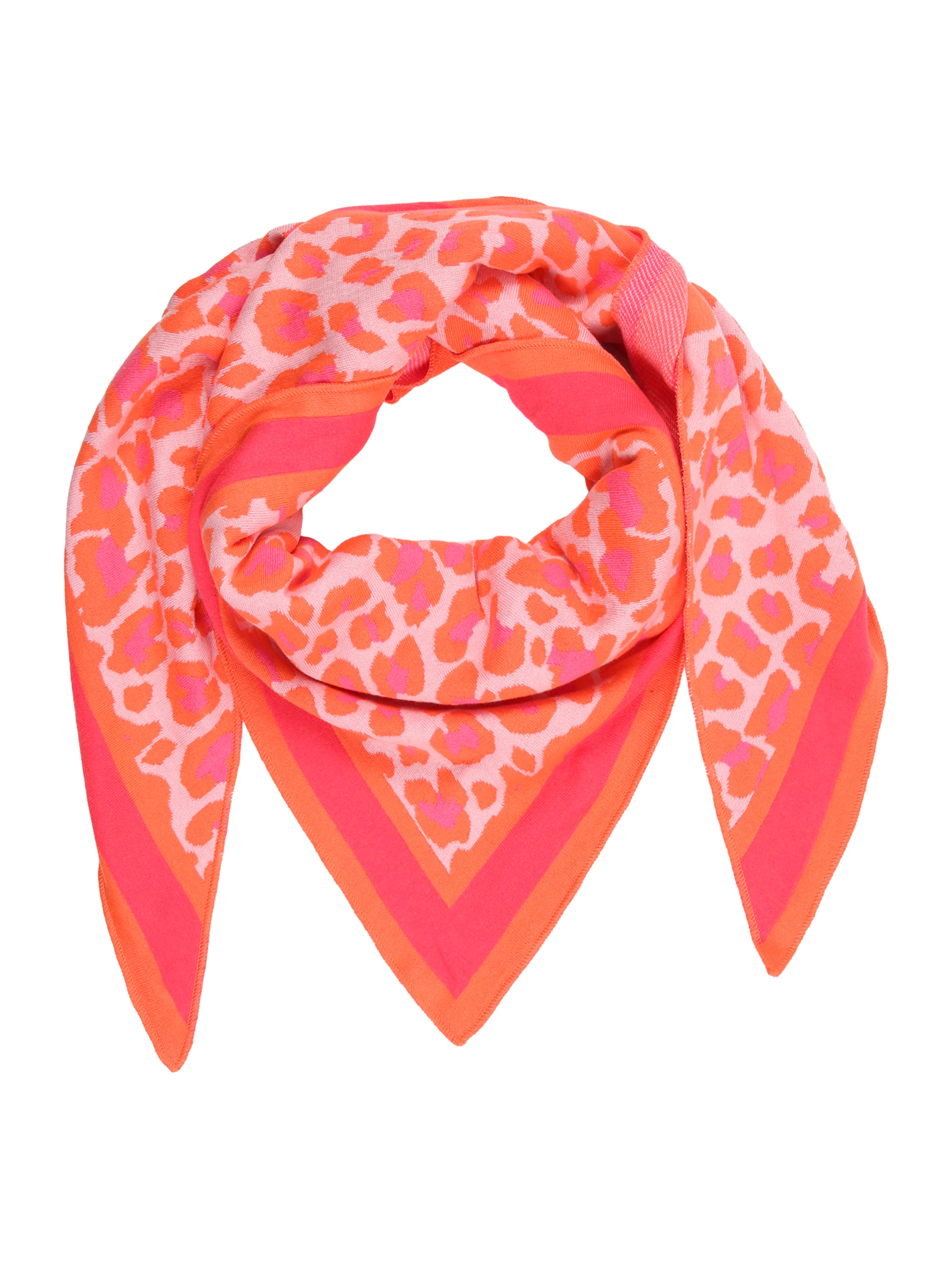 Zwillingsherz Tørklæde 'Love Is Love' i pink: forside