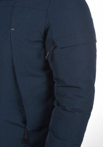 INDICODE JEANS Winterjas 'Madot' in Blauw