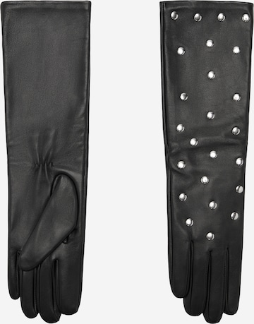 MANGOKlasične rukavice 'GILDIS' - crna boja: prednji dio