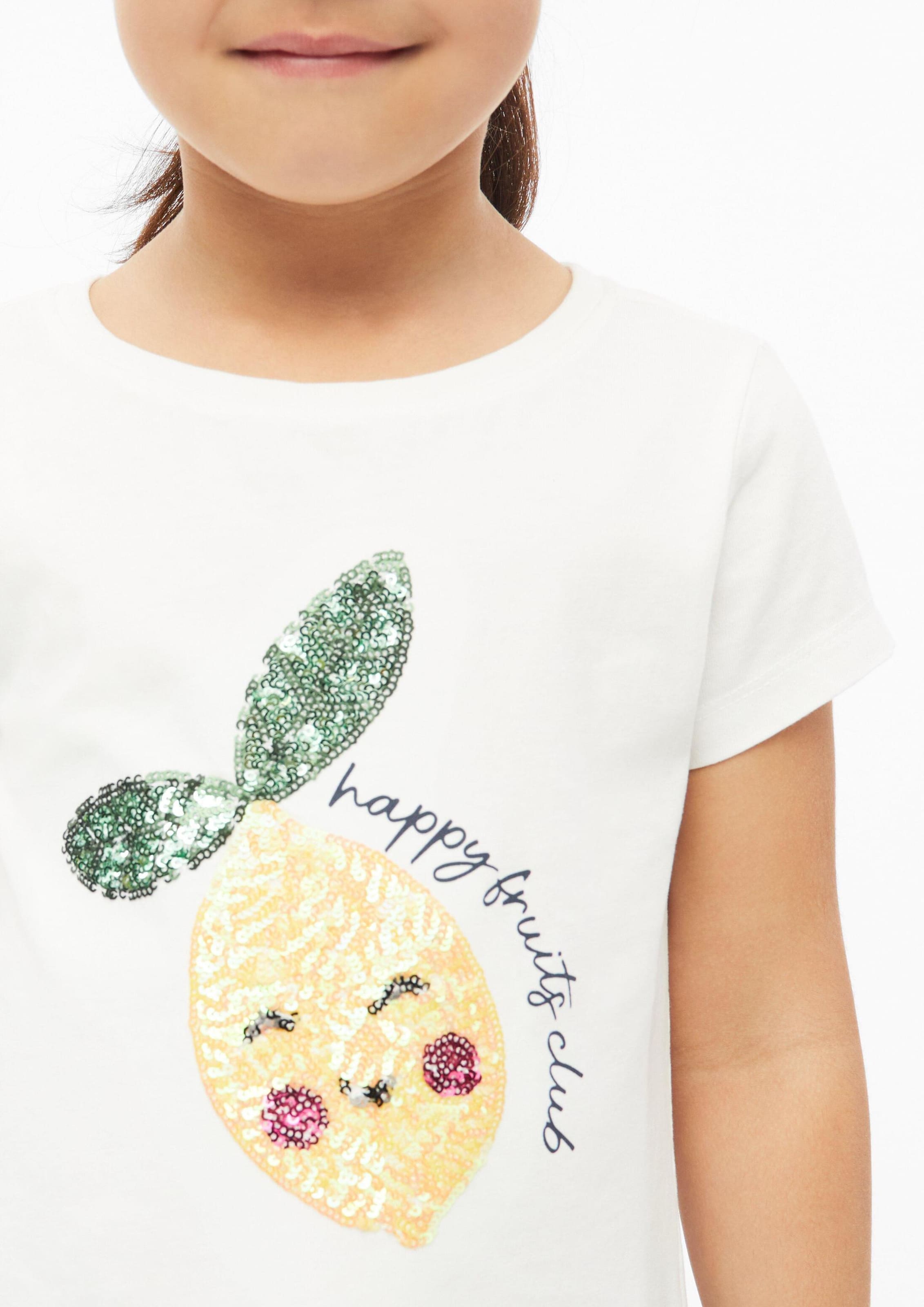 T-Shirt s.Oliver en blanc