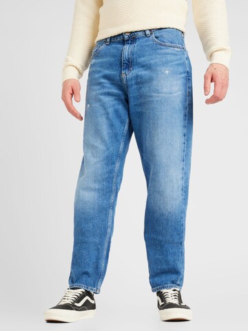 Regular Jean 'ISAAC RELAXED TAPERED' Tommy Jeans en bleu : devant