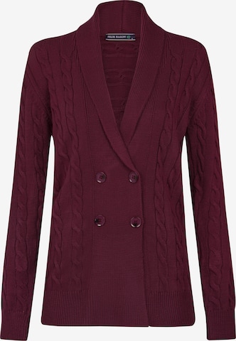 Cardigan Felix Hardy en rouge : devant