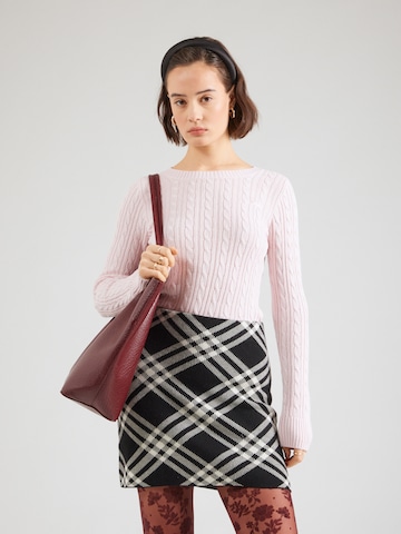 HOLLISTER Pulóver - rózsaszín: elől