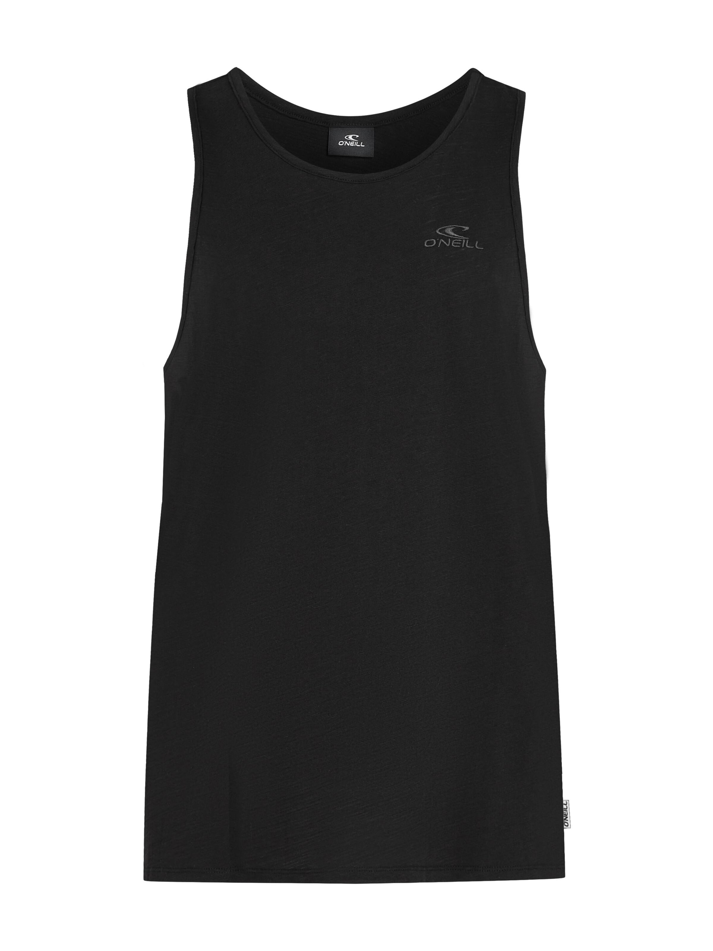 O'NEILL - Camiseta 'Slub' en negro: frente