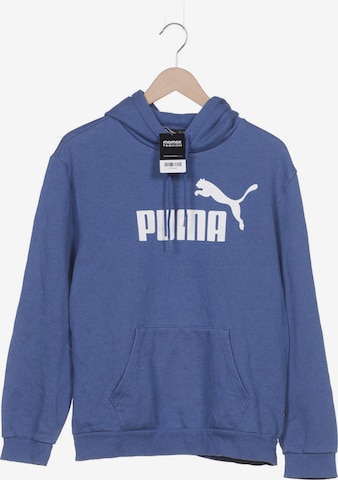 PUMA Sweatshirt & Zip-Up Hoodie in 6XL in Blue: front