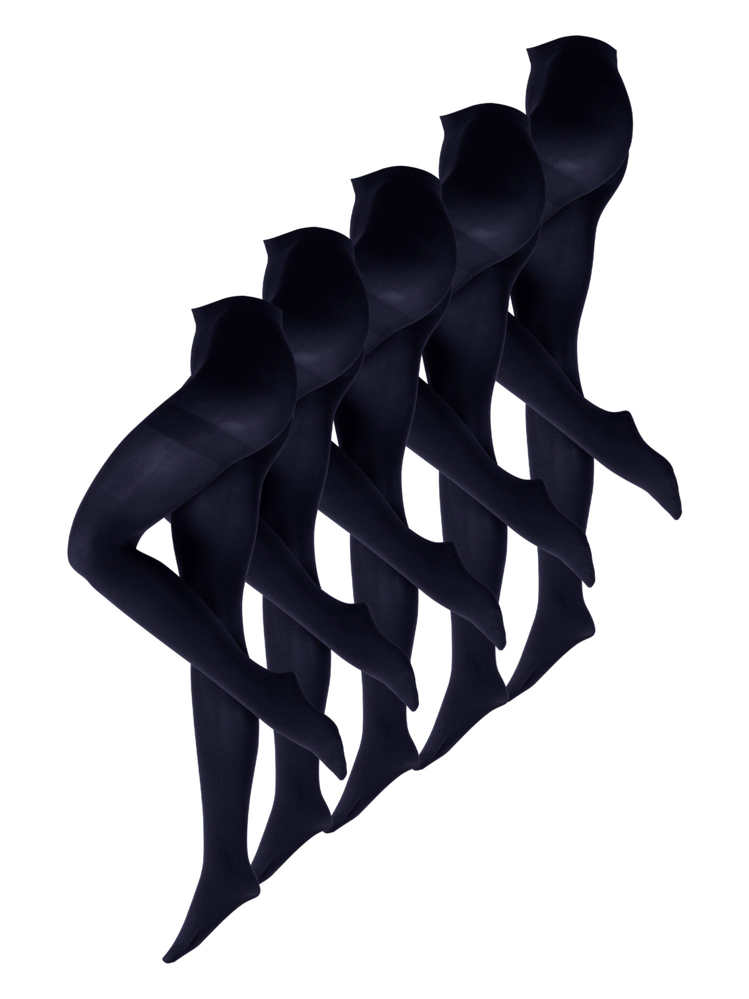 Collants ' Ultra-Blickdicht 80 DEN ' Nur Die en bleu : devant