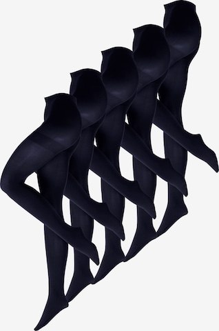 Collants ' Ultra-Blickdicht 80 DEN ' Nur Die en bleu : devant