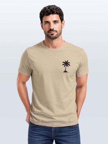 Neverless Shirt 'French Riviera' in Beige: front