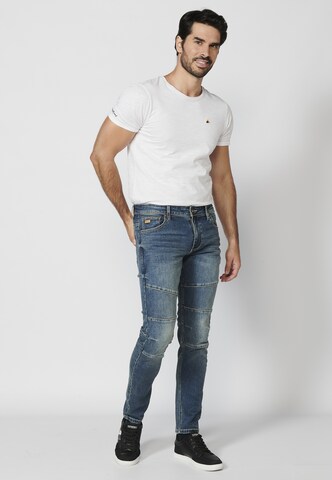 KOROSHI Skinny Jeans in Blau