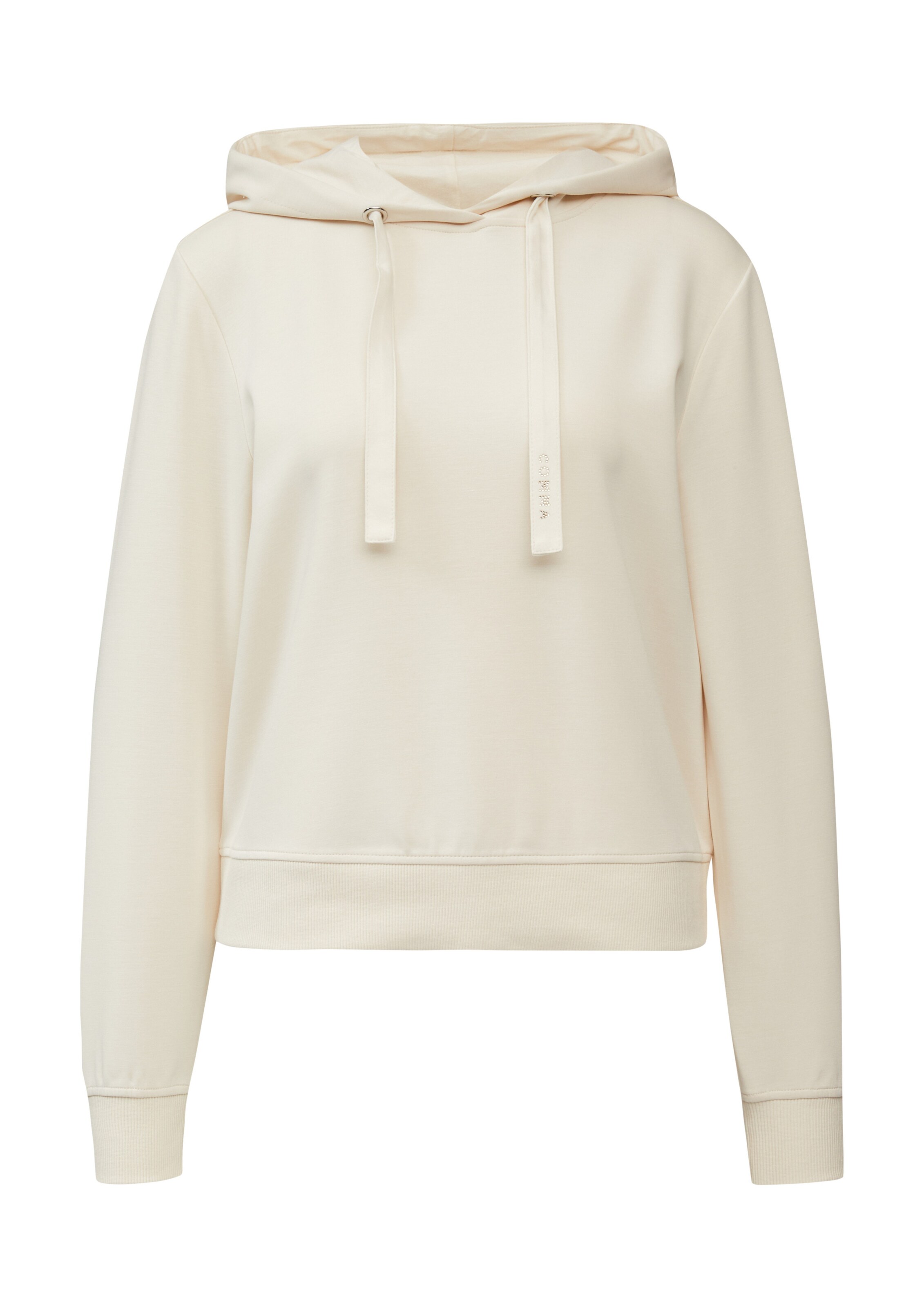 Sweat-shirt COMMA en blanc : devant