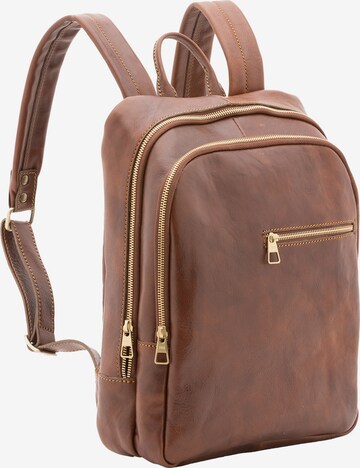 Viola Castellani Rugzak in Bruin: voorkant