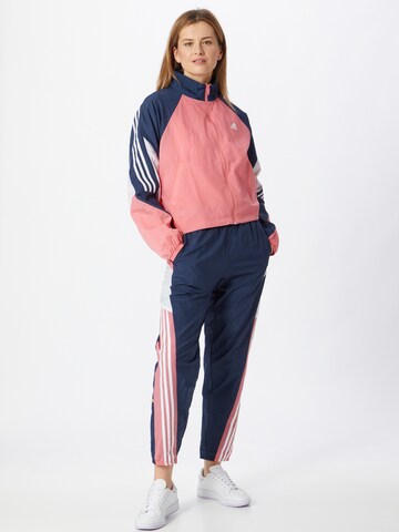 ADIDAS SPORTSWEAR Trainingspak 'GAME TIME' in Blauw: voorkant