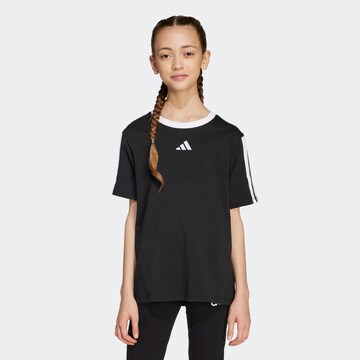 ADIDAS SPORTSWEAR Funktionsshirt 'Essentials' in Schwarz: Vorderseite