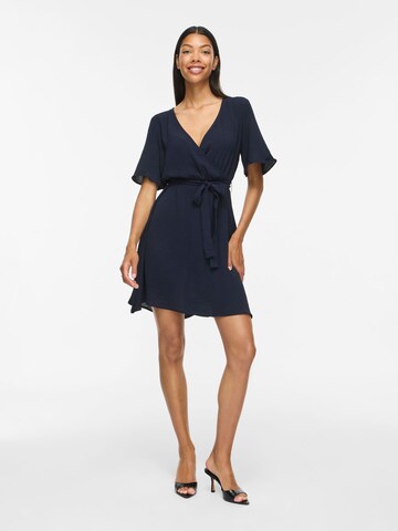 VILA Jurk in Blauw: voorkant