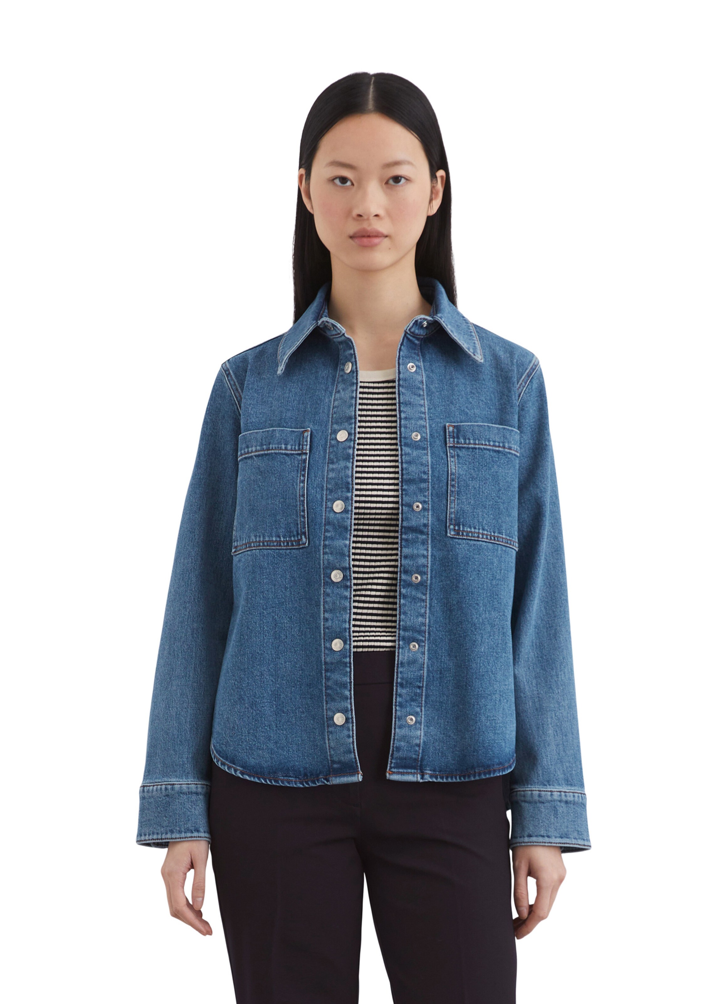 Chemisier Marc O'Polo en bleu