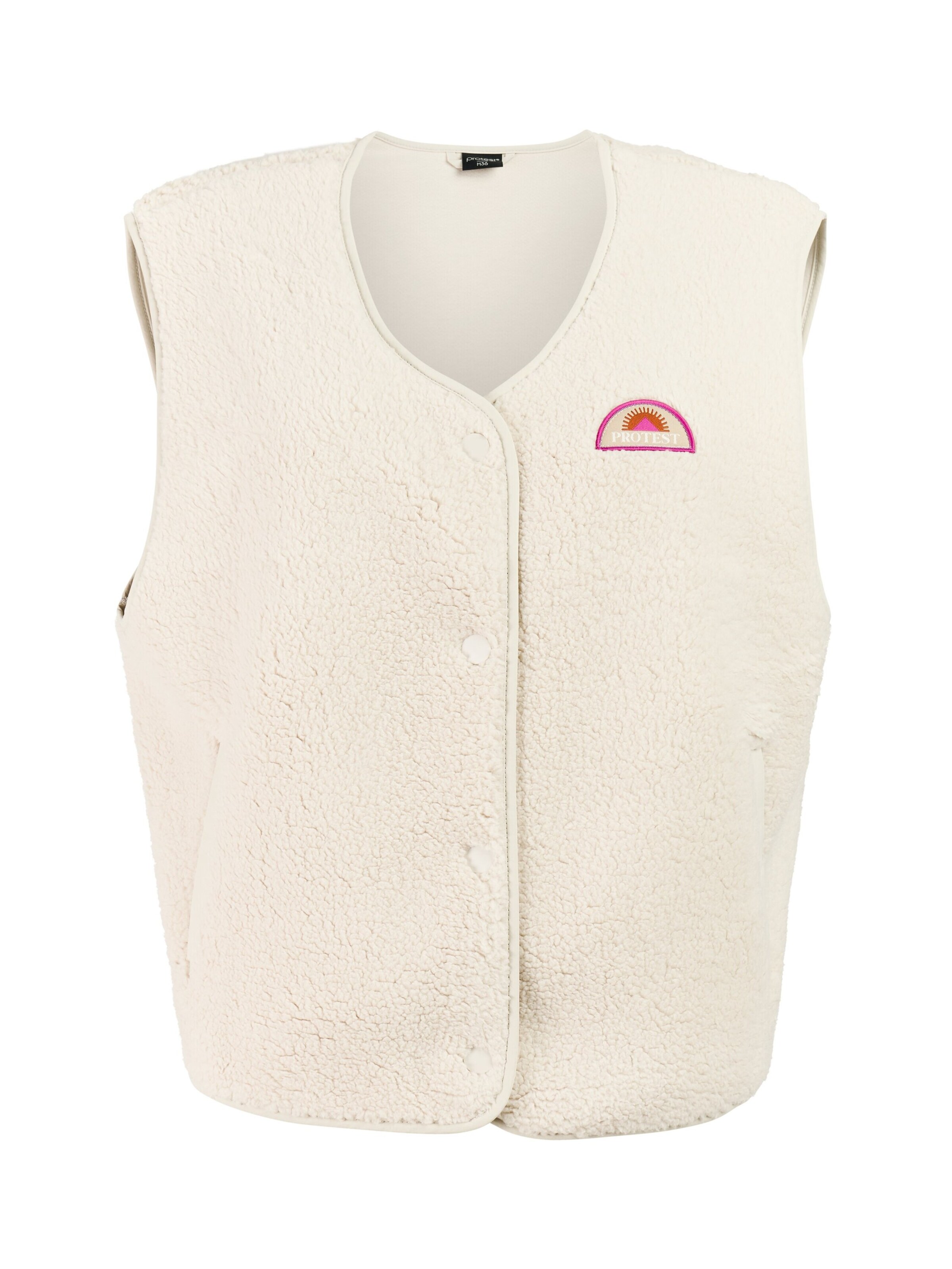 PROTEST Vest 'PRTFranny' in White: front