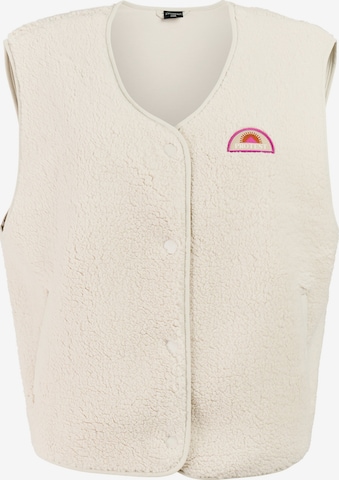 PROTEST Vest 'PRTFranny' in White: front