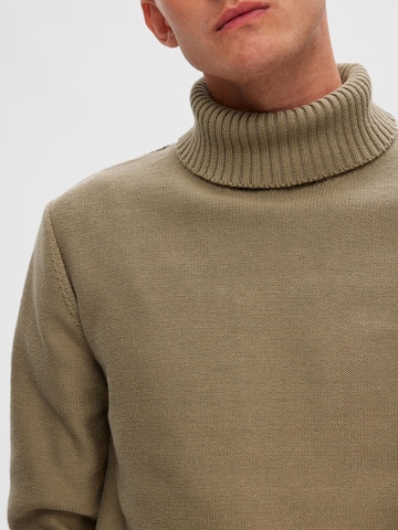 SELECTED HOMME Pullover 'Axel' in Grün