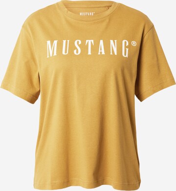 MUSTANG T-Shirt 'Alina' in Gelb: predná strana