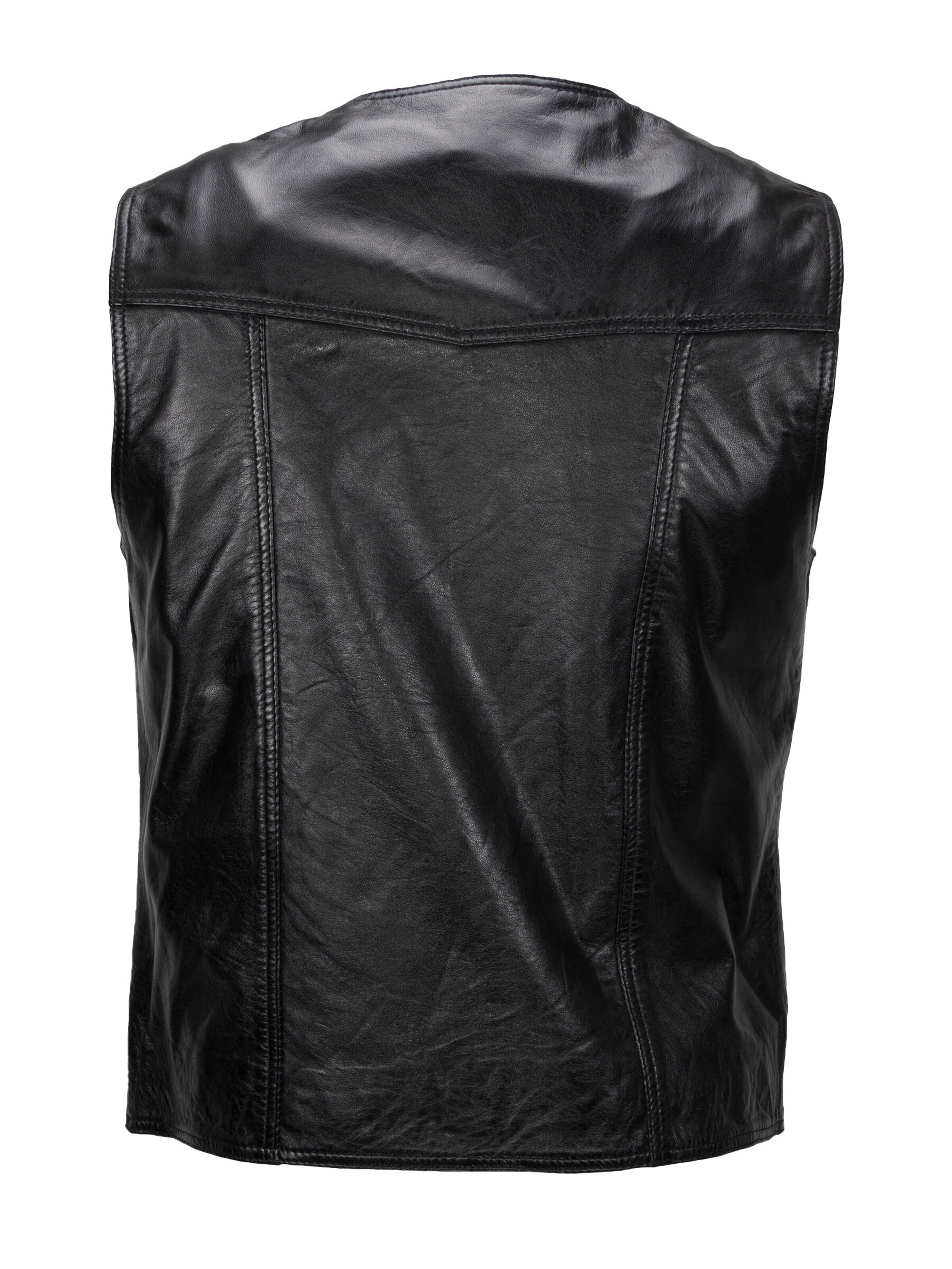 LOLUS Weste 'Ludwig' in Schwarz