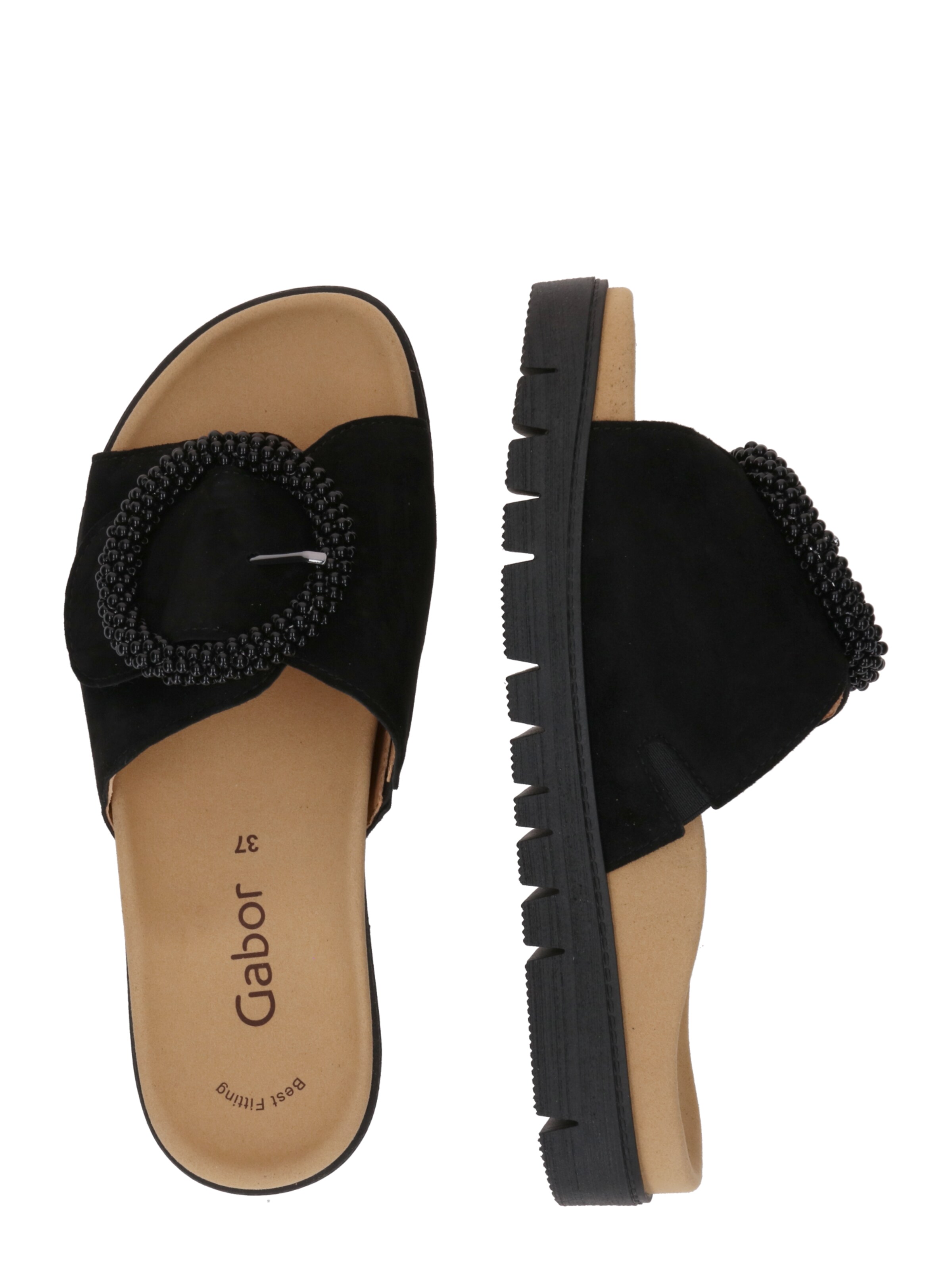 Zoccoletto di GABOR in nero