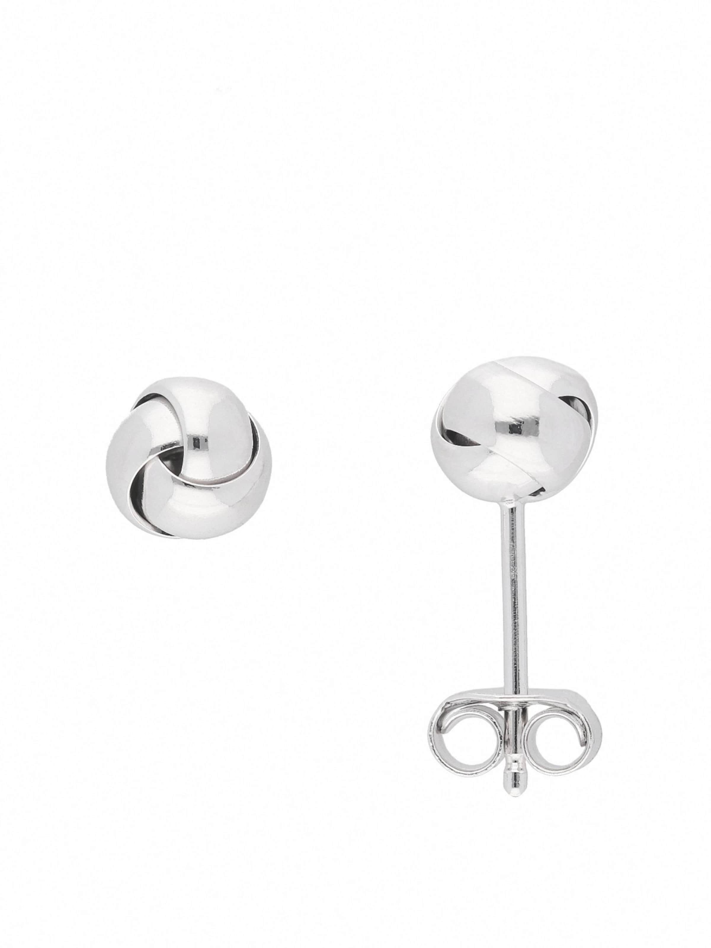 Adelia´s Ohrstecker in Silber: Vorderseite