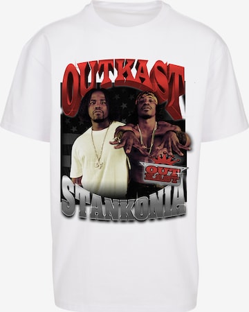Mister Tee Shirt 'Outkast Stankonia' in Wit: voorkant