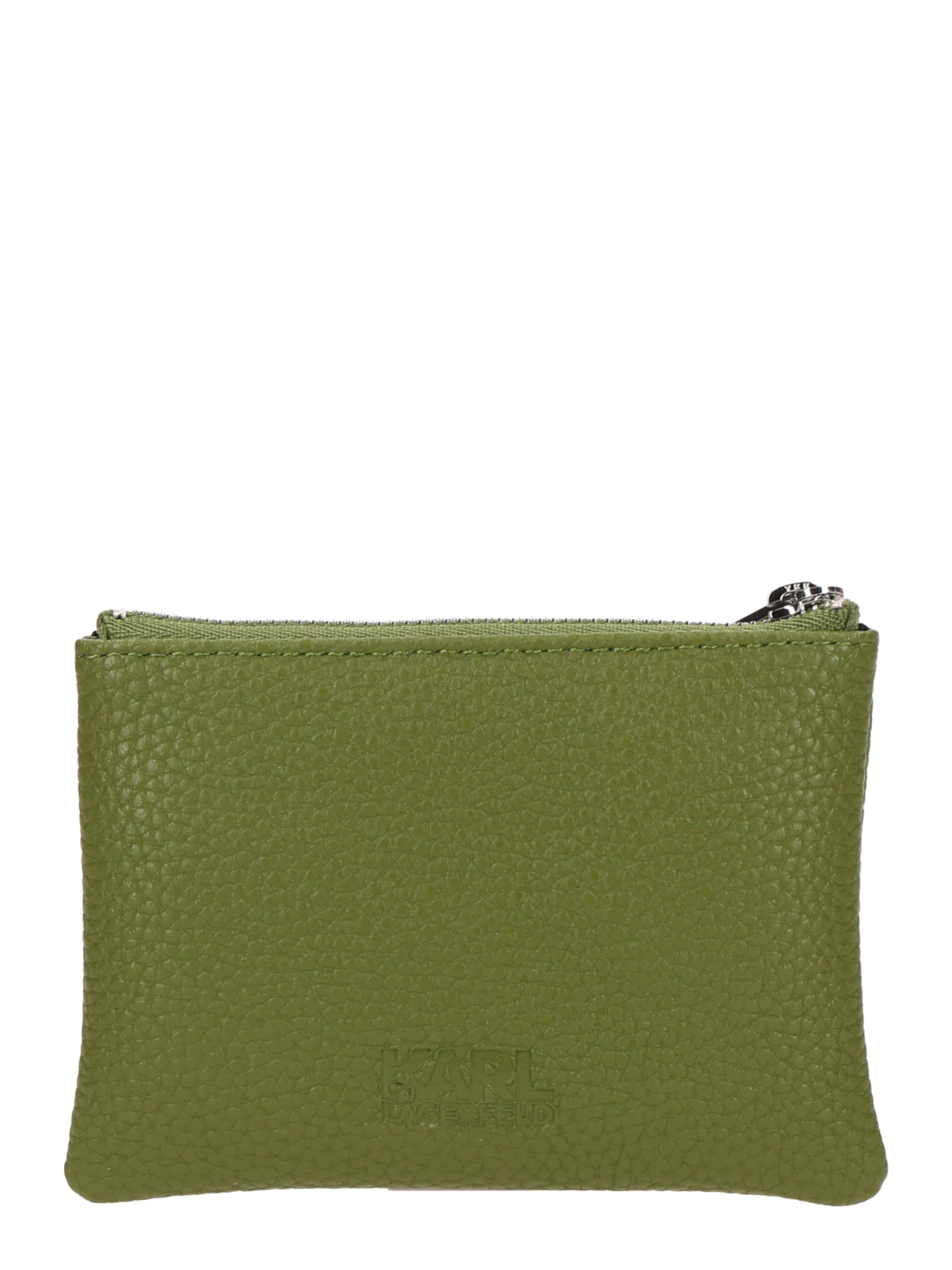 Karl Lagerfeld Peňaženka 'PEBBLE COIN' - Zelená: horná strana