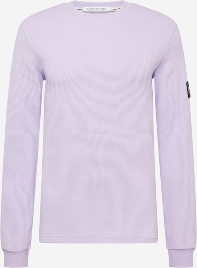 Calvin Klein Jeans T-Shirt en violet pastel, Vue avec produit